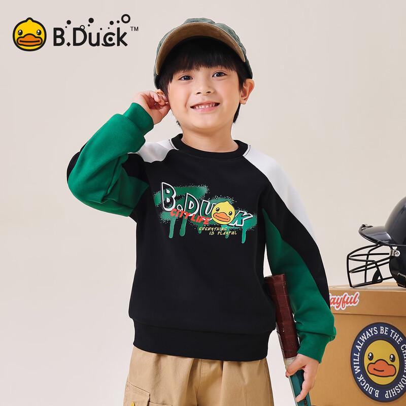 B.Duck Kids' Round Neck Sweatshirt