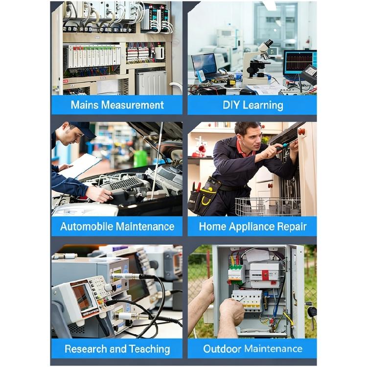 High-performance Mini Digital Oscilloscope 2.4Inch LCD-Display 2.5MS/-s Sampling
