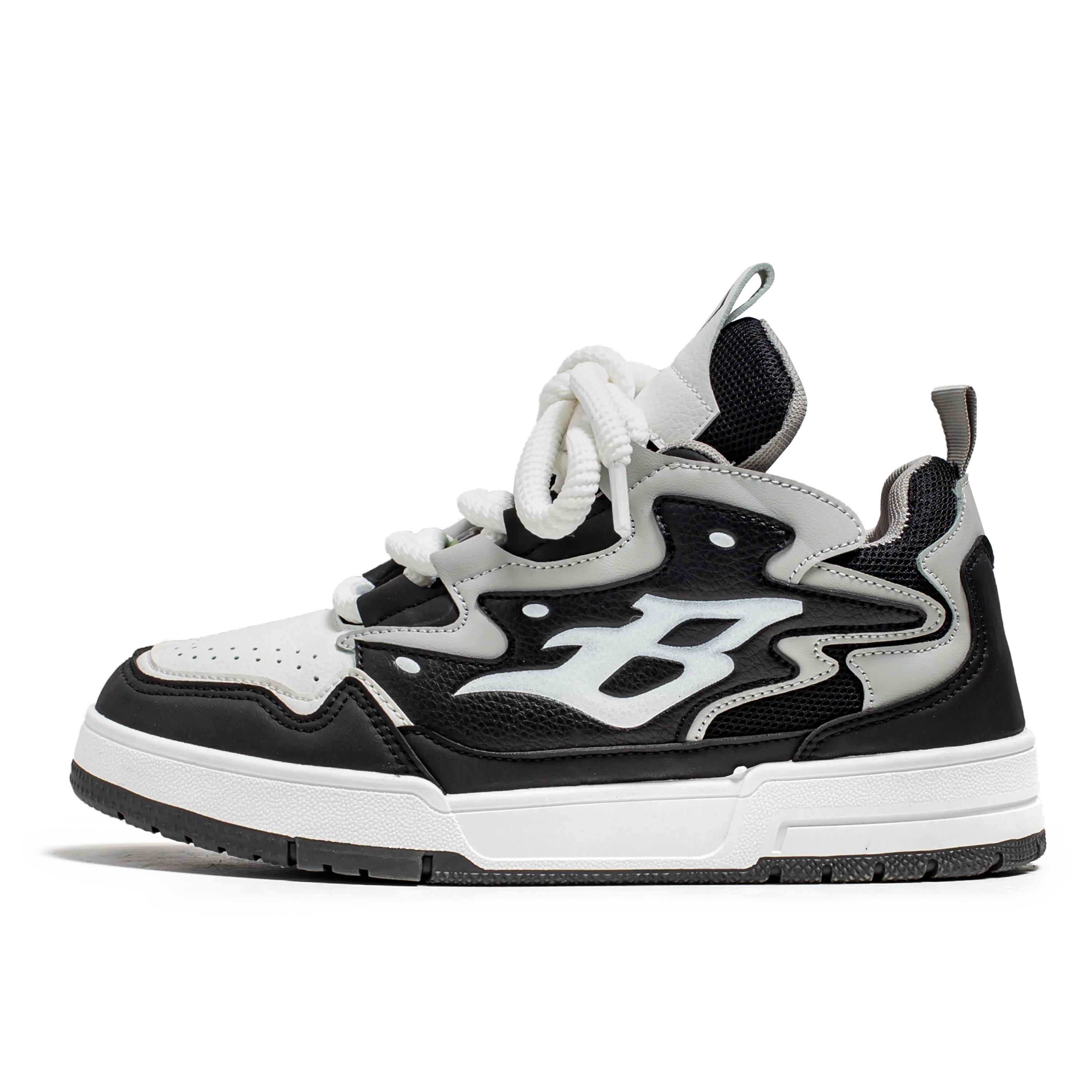 

Трендовая обувь для мужчин в уличном стиле, новые вулканизированные кроссовки для мужчин, модная спортивная обувь, кроссовки для мужчин в стиле панк на платформе, повседневные мужские кроссовки 43 чёрный