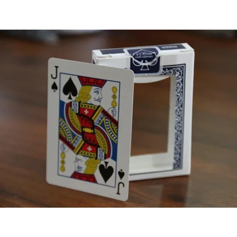 

Card from Sky by J.C Magic Close up Magic Tricks Gimmick Illusions Street Magic Props Magician Street Easy To Do Beginner Fun синій