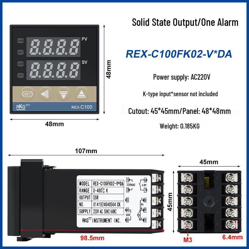 Yake REX-C100/C700 Digital PID Temperature Controller Standard