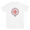 Preghiera di Gesù ICXC NIKA Croce Ortodossa Maglietta 100% Cotone Girocollo Manica Corta Estiva Casual Uomo Streetwear