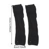 1-5Pairs Mesh Arm Sleeve Gloves Stretch Sun Protection Sleeves For Women Hip Hop Rock Gloves Black Hollow Out Fingerless Gloves