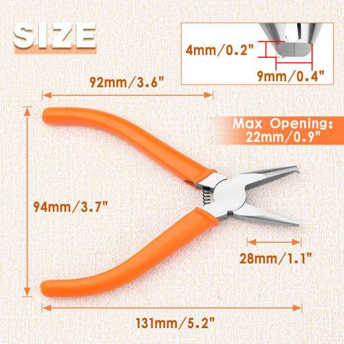 LEONTOOL End Plastic Nippers, Straight Blade, Precision End Nippers, Micro End Nippers, Miniature End Nippers, End Cutting Nippers, End Cutter, Gate C