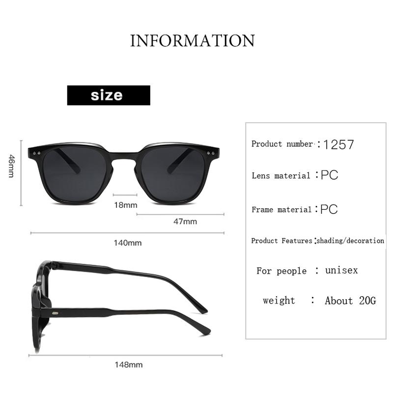 Fashion Small Square Sunglasses New Women Luxury Brand Retro Shades Uv400 Men Trending Sun Glasses Sunglasses For Women Men