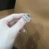 Korean Luxury Zirconia Multi-Layer Openable Women's Ring