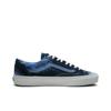 Vans Style 36 Fabric Abrasion Resistant Low top Skateboard Shoes Unisex Blue White VN0A3DZ3RFL(Team613-)
