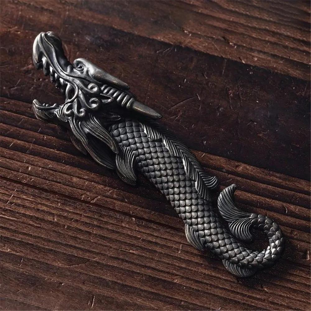 Deschizător de sticle chinezesc delicat cu pește-dragon înseamnă noroc pentru accesorii de bucătărie Gadget-uri Breloc pentru deschizător de bere