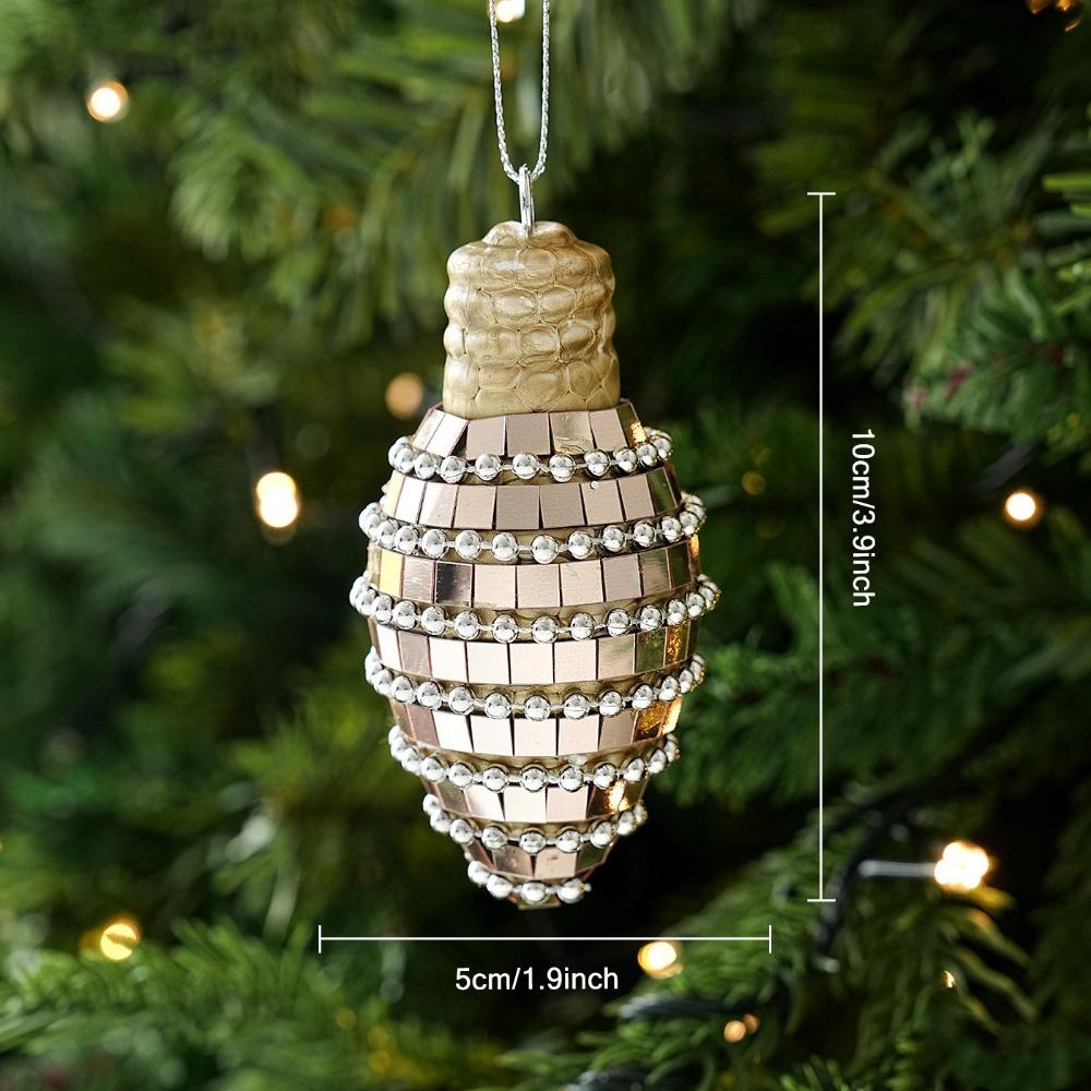 Scene Layout Christmas Ball Hanging Decoration Mirror Surface Mirror Ball Home Celebration