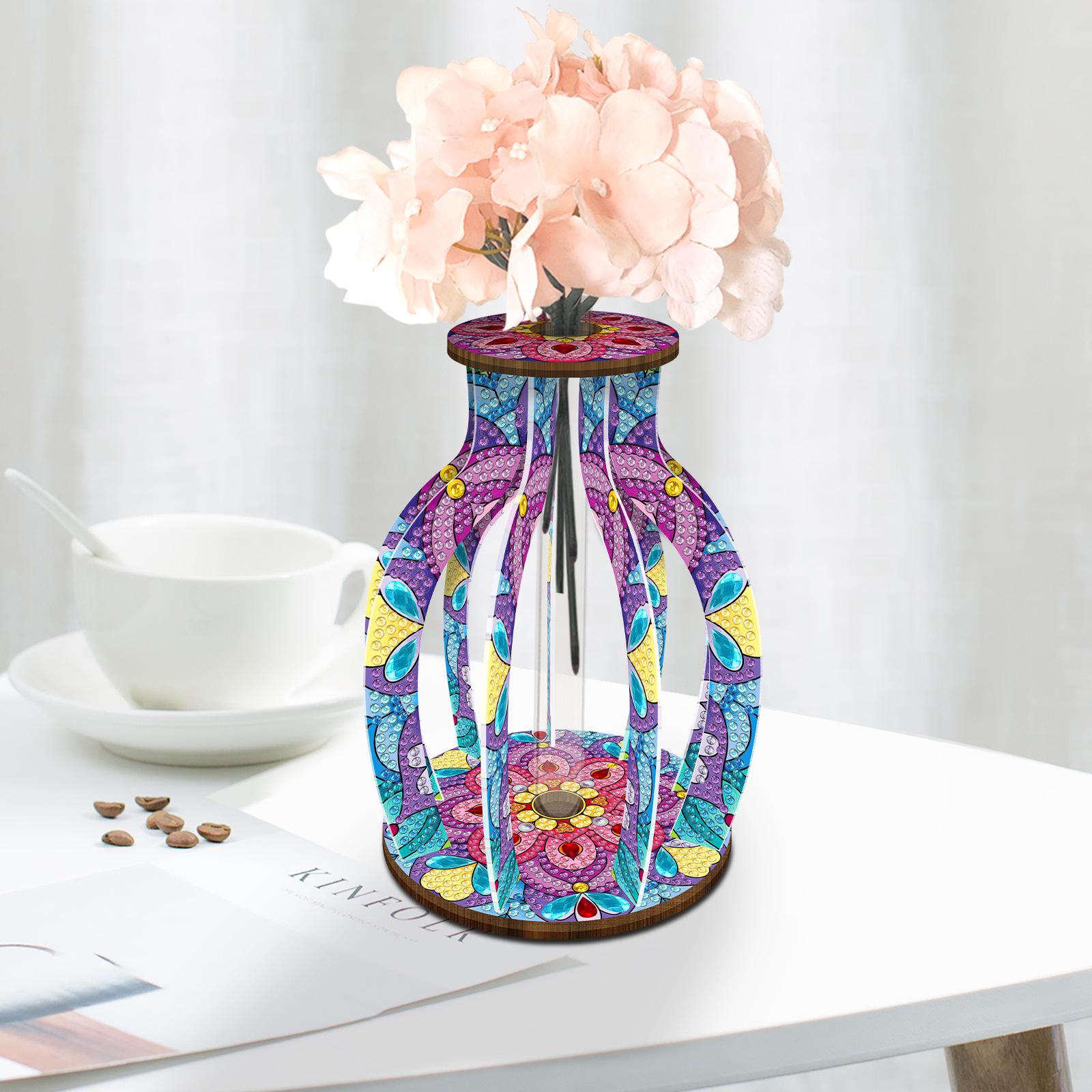 

DIY Diamond Painting Test Tube Vase Ornament for Home Decoration