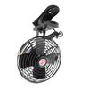 8in Car Cooling Fan Cigar Lighter Powered Black Quiet Metal Clip On Fan for Car Truck SUV RV Boat Bus DC12V