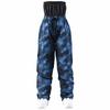 MORGEN SKY and Water HX995 Snowboarding/Ski Pants, Unisex, Men's Women's, Tie-Dye Pattern, Water-Repellent, Windproof, Cold-Proof, Warm,