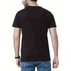 Taglie Europee Uomo T-shirt Casual Girocollo a Filo Manica Corta, T-shirt Comoda Traspirante Moda Casual da Uomo a Manica Corta