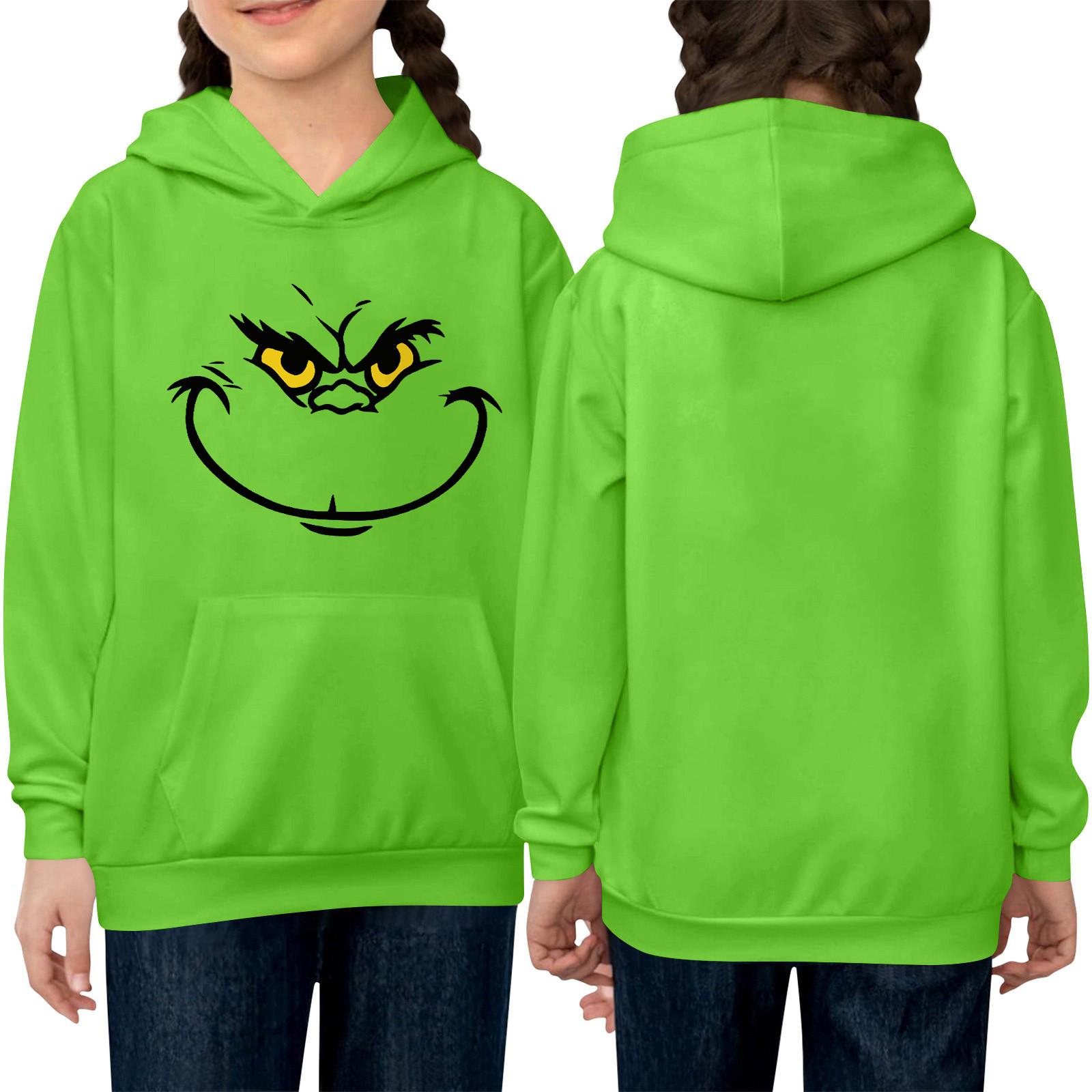 

Детская толстовка с длинным рукавом, повседневная толстовка с капюшоном, удобная, свободная, легкая детская толстовка 140