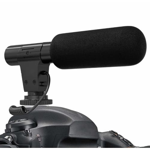 MITUKE Mikrofonová houbička protivětrná pro puškové mikrofony, Náhradní houbička pro videografii, Redukuje hluk klimatizace v domácnostech a kancelářích, Stre