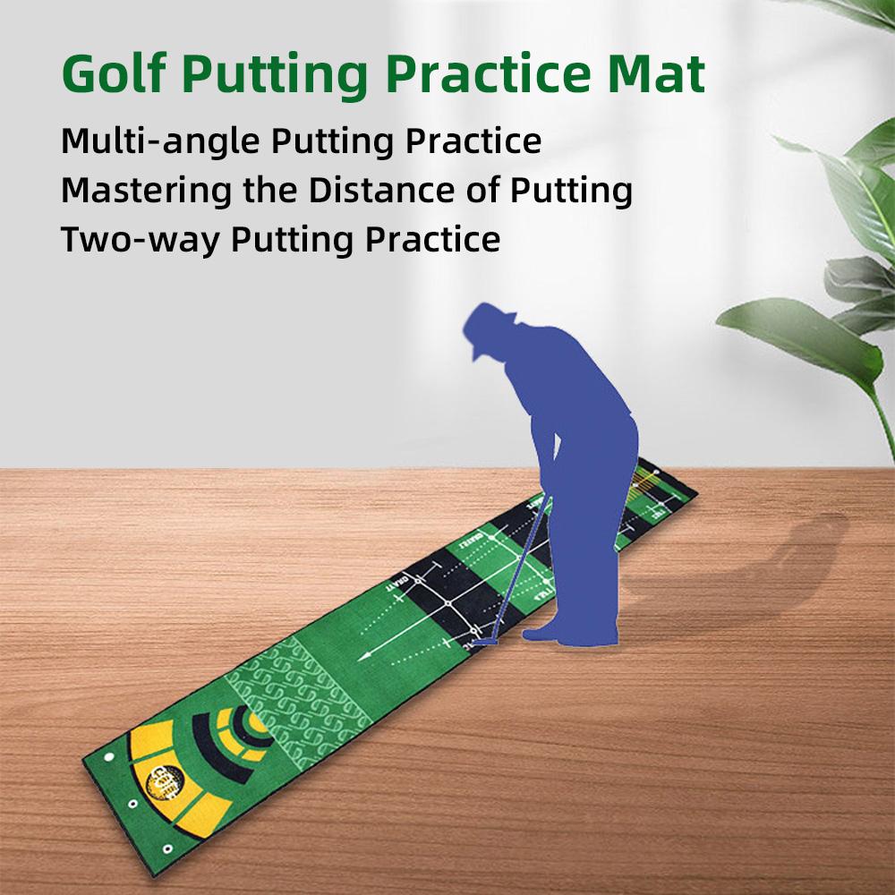 Anti-slip Golf Training Mat 50x300cm Golf Putting Green Mat for Home Office