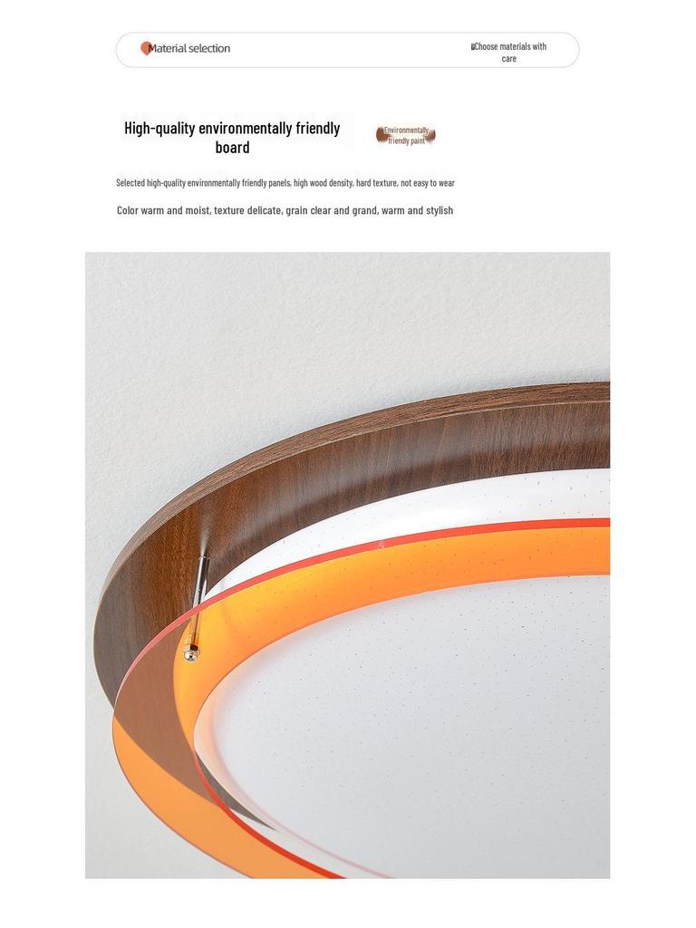 Chinese-Style Retro Minimalist Ceiling Light for Bedroom, Living Room, or Dining Room