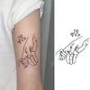 1 Sheet Graffiti Anchor Compass Temporary Tattoos For Adults Hands Necks Ankle, Fake Tattoo Stickers Waterproof Realistic Tatoos