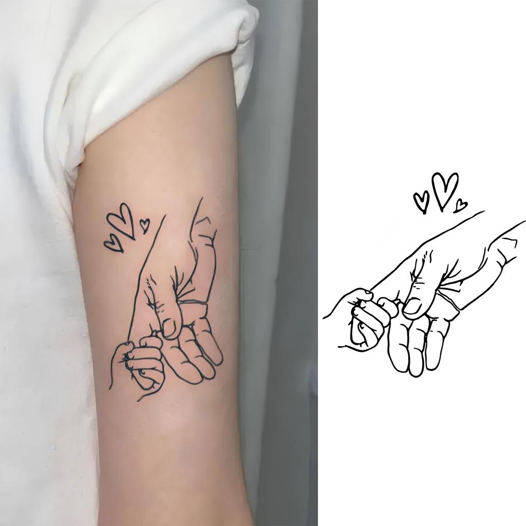 1 Sheet Graffiti Anchor Compass Temporary Tattoos For Adults Hands Necks Ankle, Fake Tattoo Stickers Waterproof Realistic Tatoos