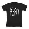 Korn Logo T Shirt Unisexs Rock And Roll Music Classic Band Tee New Black