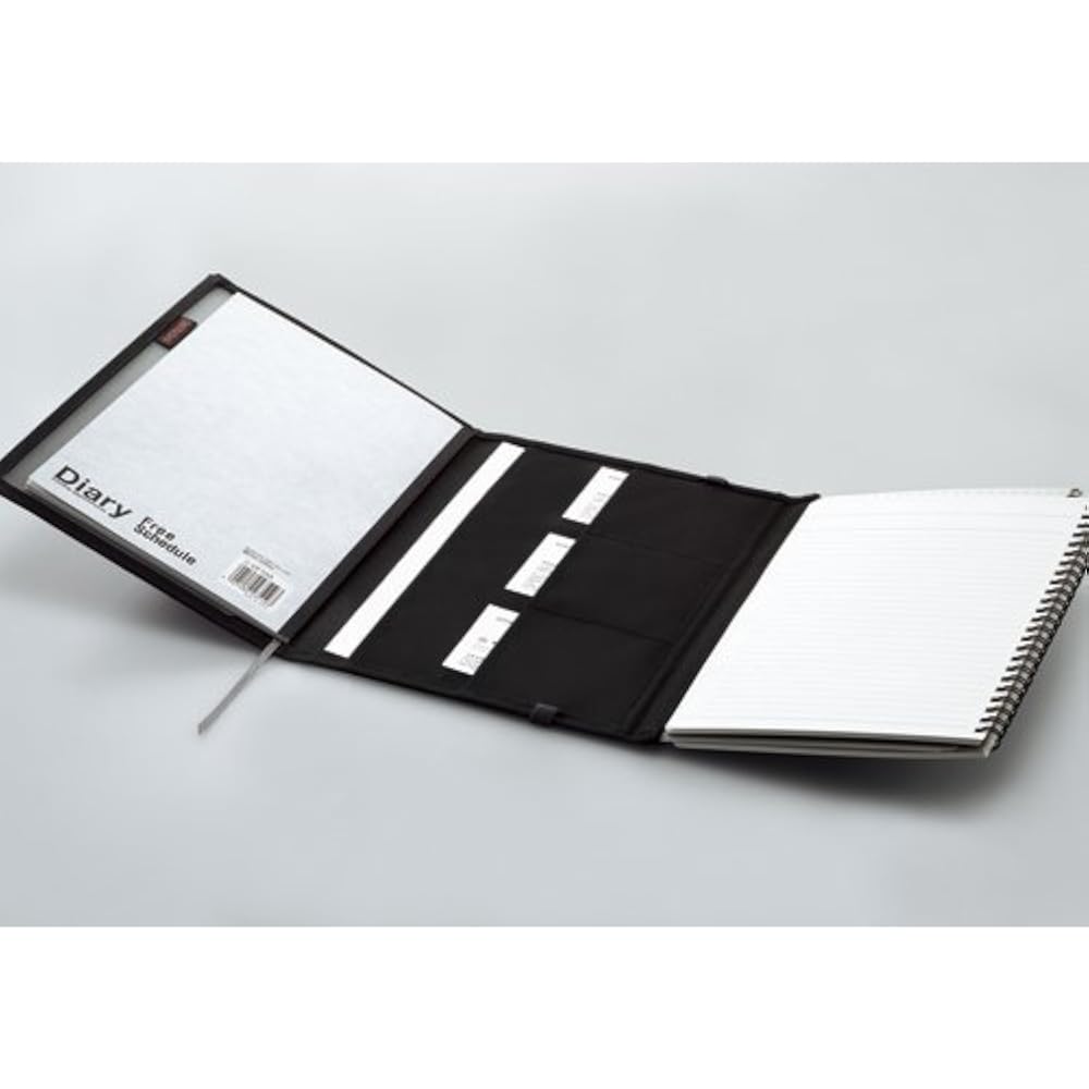 Kokuyo (KOKUYO) notebook cover notebook, compatible with systematic ring notebooks, black, A5, BD...