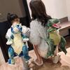 3D Plush Dinosaur Doll Simulation Dinosaur Animal Dinosaur Bag  Birthday Gift