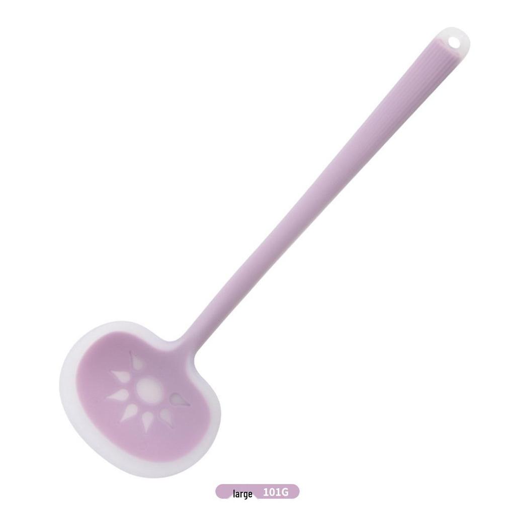 Long Handle High-Temperature Resistant Silicone Spatula for Non-stick Pans