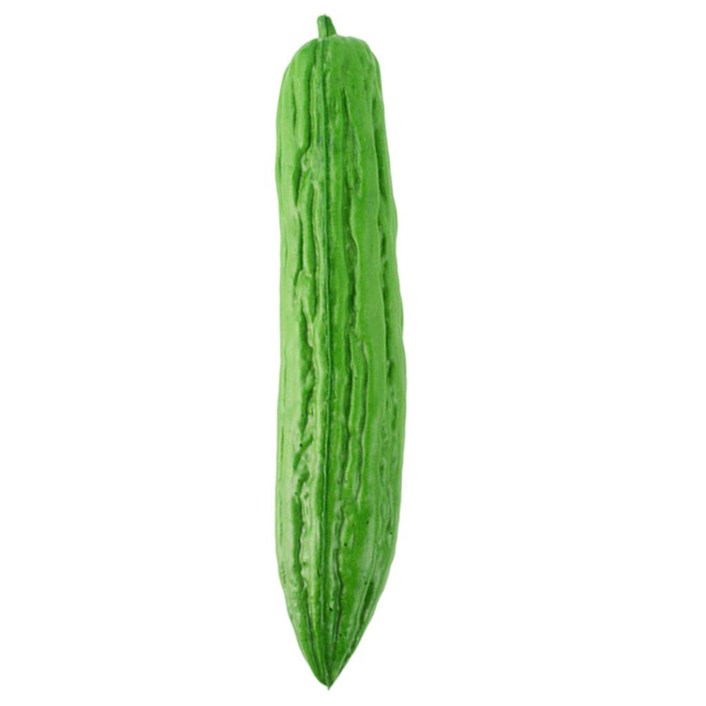 Artificial Banana Cucumber Bitter Gourd for Basket Display Photoshoot Simulation Fruit Vegetable Kitchen Decorations