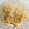 1Yard Natural Turkey Feathers Trim 10-15Cm Fluffy Feather Ribbon For Crafts Accessories Wedding Party Clothing Sewing Decoration