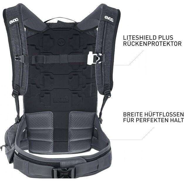 Рюкзак Evoc Trail Pro 10 S/M black/carbon grey (100119128-S-M)