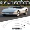 1 Pair Emergency Hood Release Cable Kit RP604802 Fits For Corvette C4 1984-1996