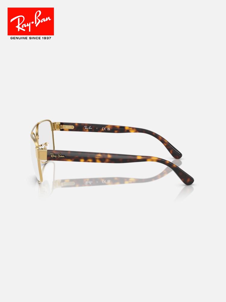 RayBan Ray-Ban optical glasses square metal men's and women's same myopia and hyperopia glasses 0RX3751V