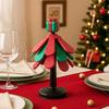 Non-slip Silicone Insulation Pad Anti Scald Suction Cup Base Christmas Tree Trivet Christmas Tree Shape Easy To Clean