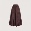 European & American Style Pleated Half Skirt