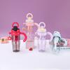 2-Way Drinking Ring Handle Ice Tumbler Leakproof Insulated Cup For Home Outdoor Travel