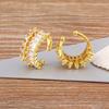 Nidin Creative Design Multilayer Ear Clip Cuff Earrings Delicate Fake Piercing Earrings For Women Trend Wedding Birthday Jewelry