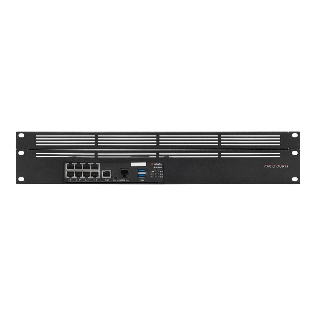 Rackmount.IT RM-PA-T7 rackmount kit 1.3U/2U Black