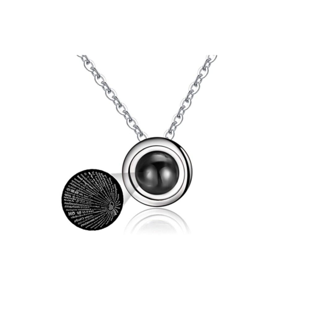 

N77 Silver 100 Love Necklace