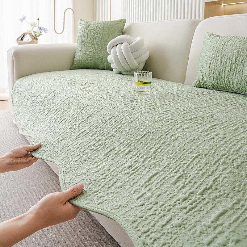 

Irregular Special-Shaped Sofa Cover Pad New Sofa Cushion Advanced Sofa Seat Cushion Cover Summer Cover Towel 90*90cm