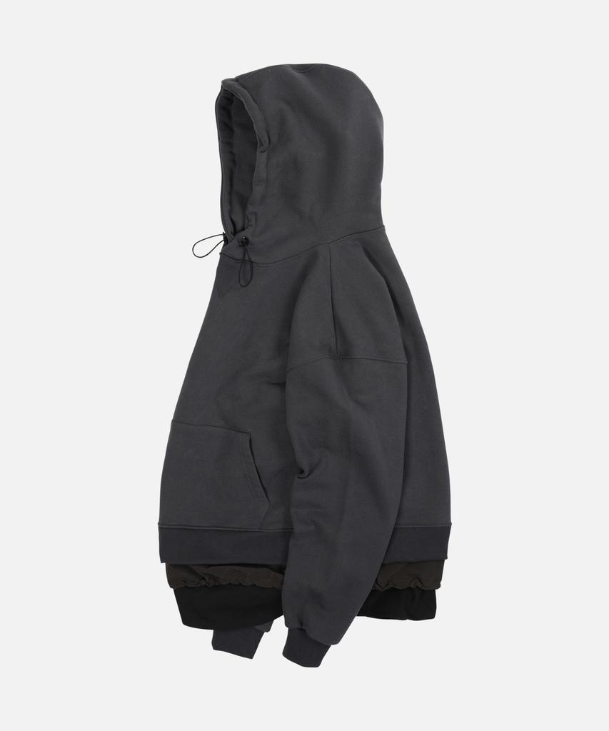 Prism Works Double Layered Hoody _ Dark Gray