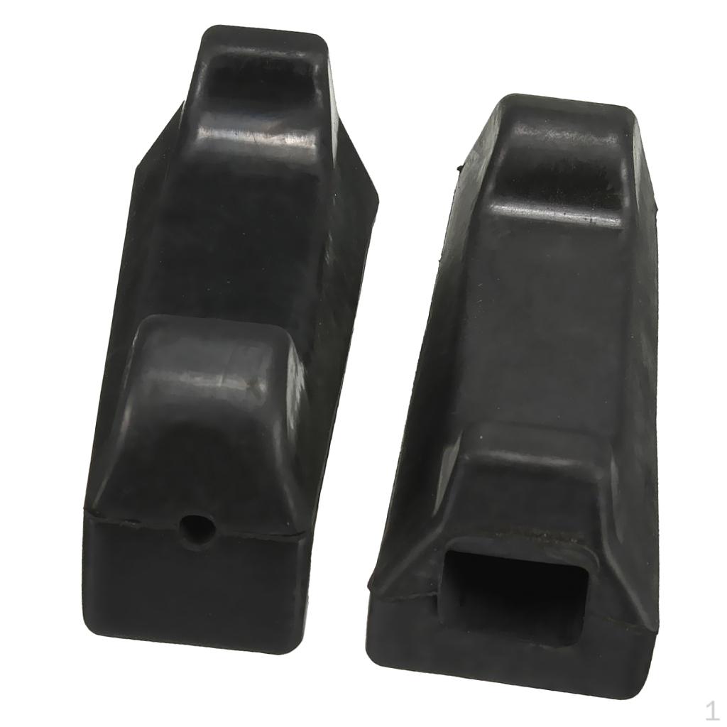

2 Piece Motorcycle Front Rubber Footrest Fits for YBR125 All Years
