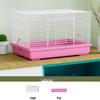Large Hamster Cage 80 with High Tray & Running Wheel, Ideal for Golden Hamsters