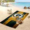 Asciugamano da Spiaggia Stampa Green Bay Packers Morbido Portatile Asciugatura Rapida?Asciugamano Asciutto Per Piscina Vacanza Estiva Sport all'Aperto