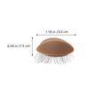4Pairs Silicone Practice Mold for Eyelash Grafting Extension Training Tool Beginner Friendly Eyelash Extension Mold