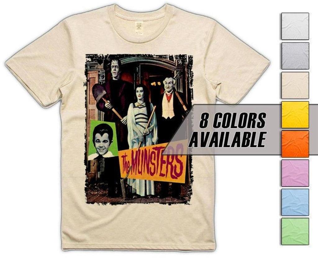 The Munsters V16 Herren T-Shirt alle Größen S-5XL 8 Farben verfügbar