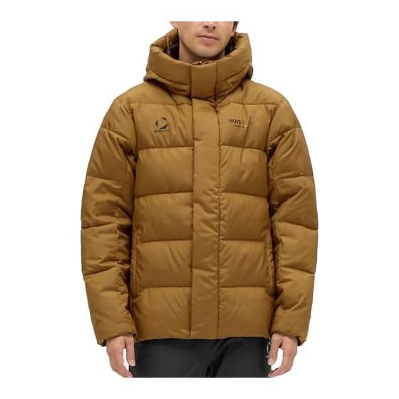 MOVESPORT Filled Jacket Descente HEATNAVI MFF Jacket Lightweight Windproof Water Repellent Heat Retention Filling Training Running Walking Men Unisex
