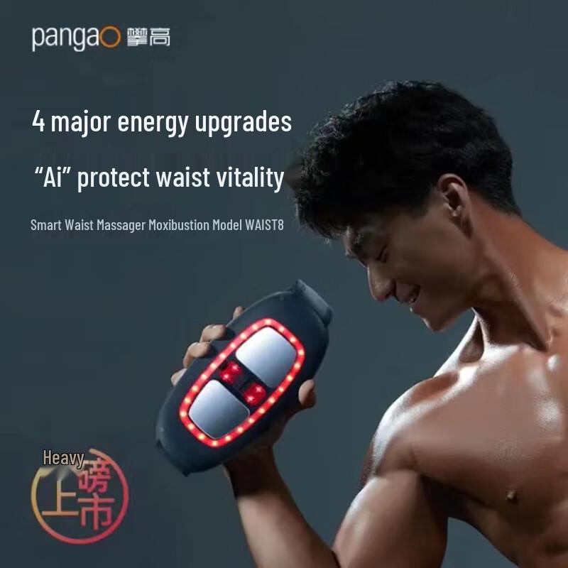 PANGAO Waist8 Red Light Moxibustion Waist Massager