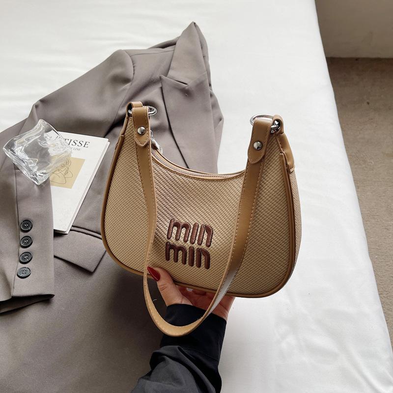 

Underarm bag women s bag 2025 autumn new niche fashionable high-value foreign-style women s shoulder messenger bag women хаки