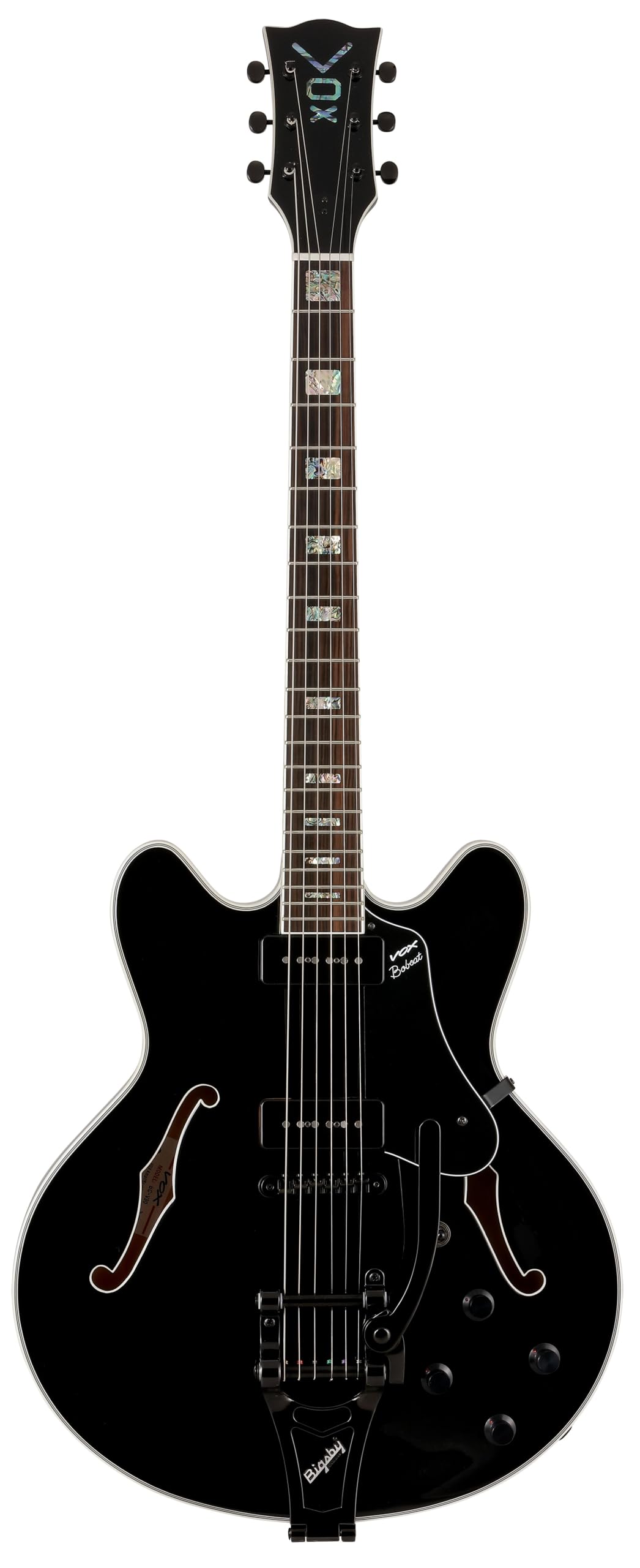 VOX elektriskā ģitāra ar Bigsby tiltiņu