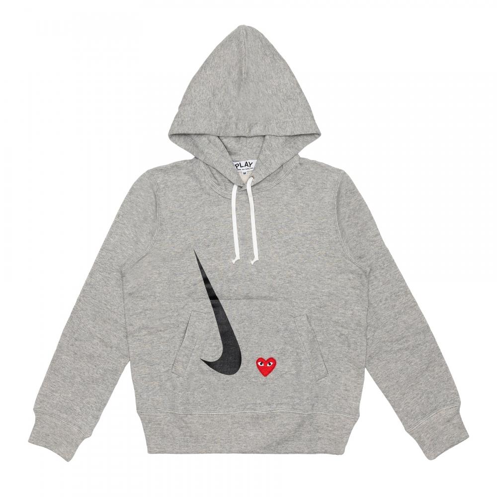 

Женская толстовка CDG PLAY серая AE T403 051 1